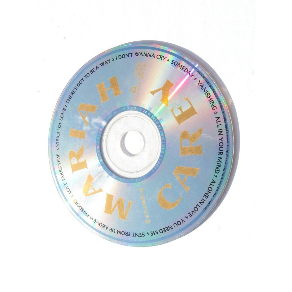 Mariah Carey – Mariah Carey CD 1990‎ Pop R&B Debut Album Columbia